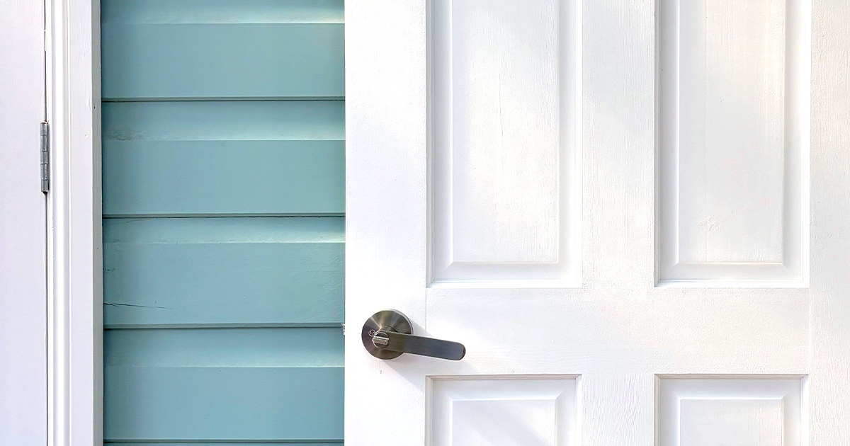 How To Paint A Stained Timber Door